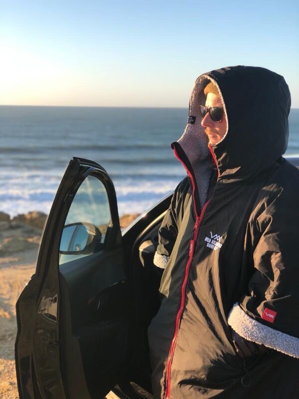 Mens Black Changing Robe