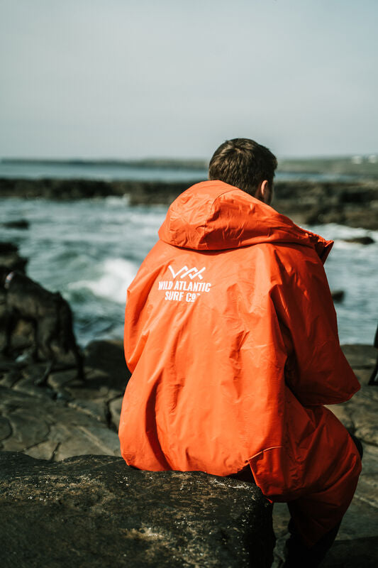 Mens Red Changing Robe