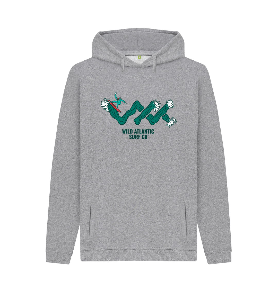 Light Heather Printed Hoody Front
