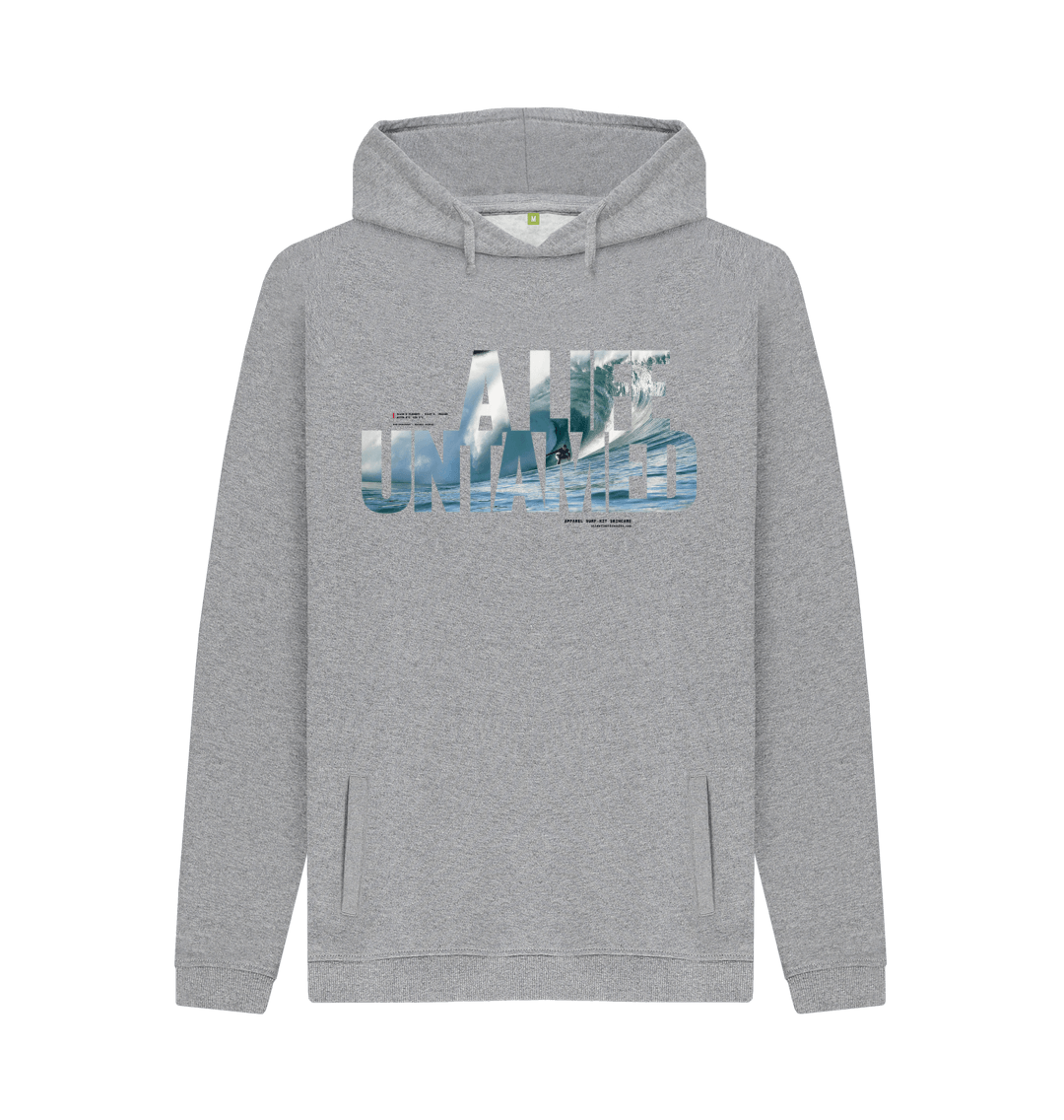 Light Heather Printed Hoody Front