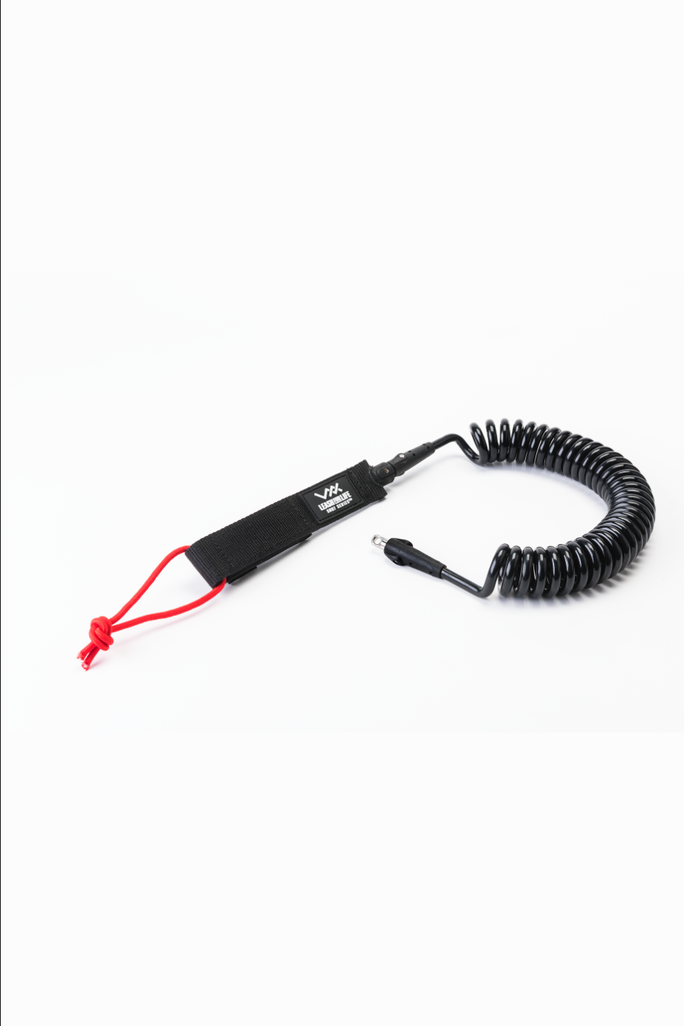 10ft ‘Leash for Life’ Coiled Leash Cord with Rail Saver