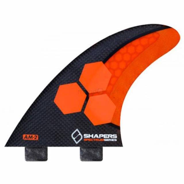 Shapers AM2 Carbon Stealth Thruster Fins (FCS I) - Large
