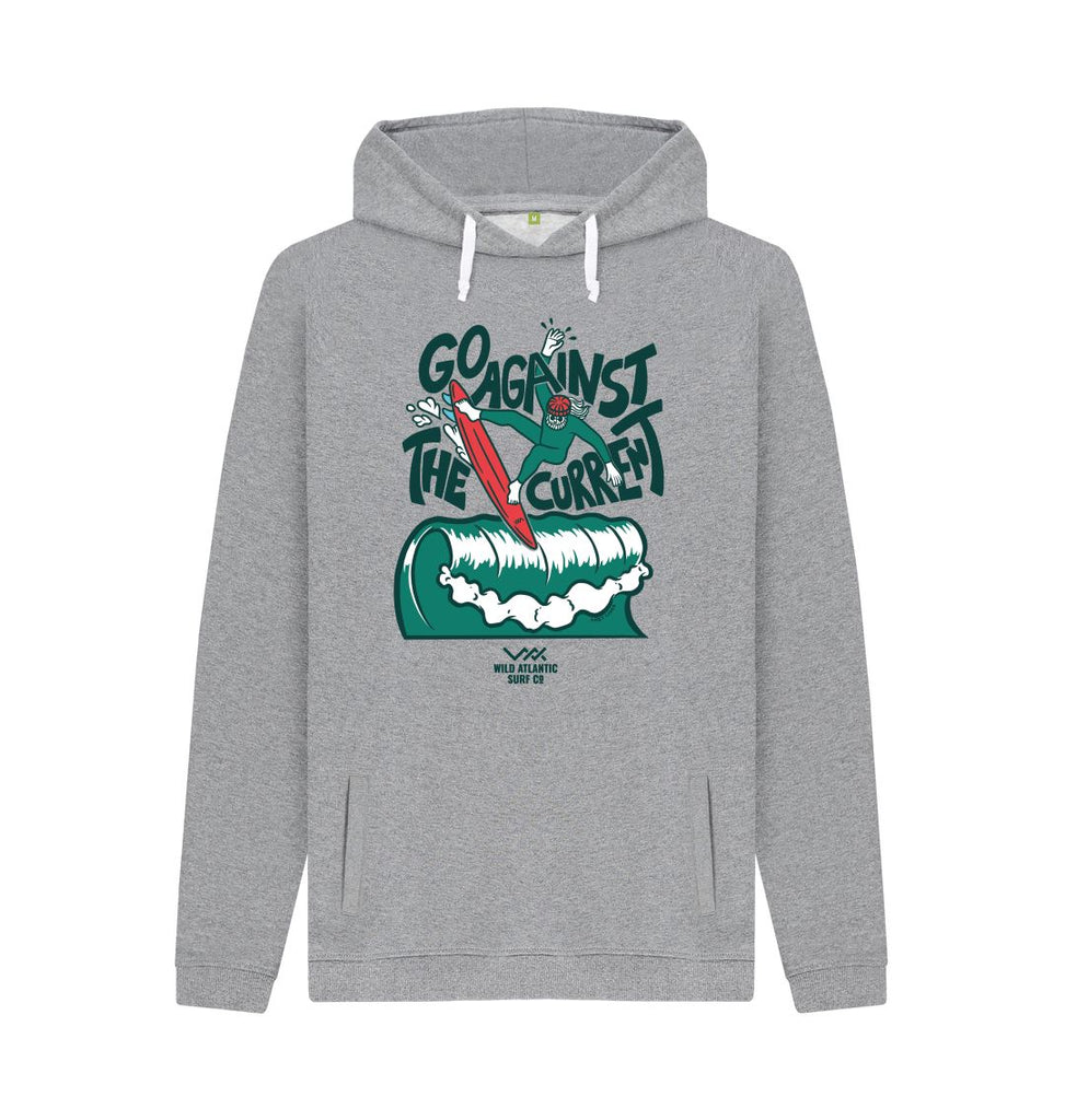 Light Heather Go Against The Current - Hoodie