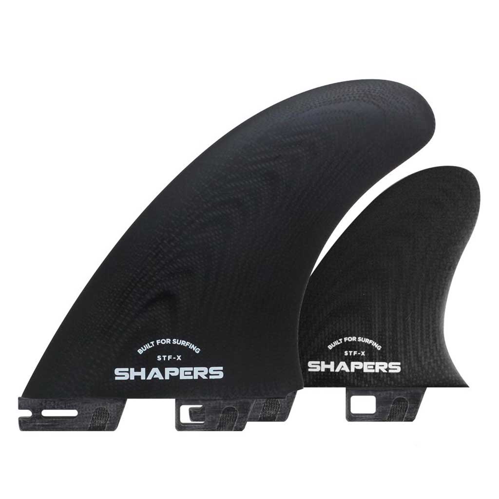Shapers Carbon Flare Power Twin Fins – STFX